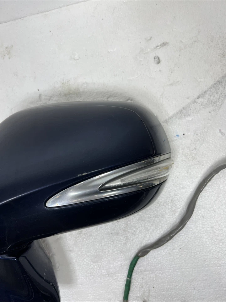 2010-2012 Lexus RX350 RX450h Driver Espelho Elétrico Esquerdo Azul Memória Sem Câmera Fabricante de Equipamento Original - Imagem 4 de 4