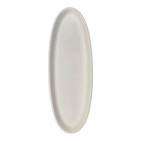 Holzschale 39Cm Weiß Oval Dekoschale Holz Schale Tablett Tischdeko Advent Teller