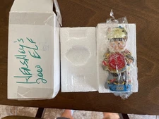 Kurt S. Adler Hershey's 2000 Happy New Year SANTA ELF FIGURINE 5½" H Vintage NEW