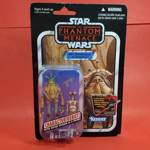Star Wars 3.75" Vintage Collection TVC VC81 Ben Quadinaros TPM Carded New