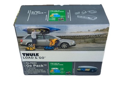 Thule 7001 Load & Go | Go Pack Four | 4 Pack Storage Carrier For Car Vehicle