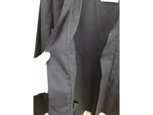 Markaware Navy Open Collar Shirt Mens Organic Wool Made in Japan Via DHL #1851 - Picture 6 of 10