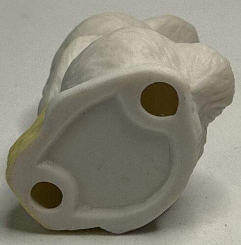 "Estatuilla de conejito de Pascua vintage contiene cesta de huevos de 2,25"" de alto" - Imagen 6 de 6