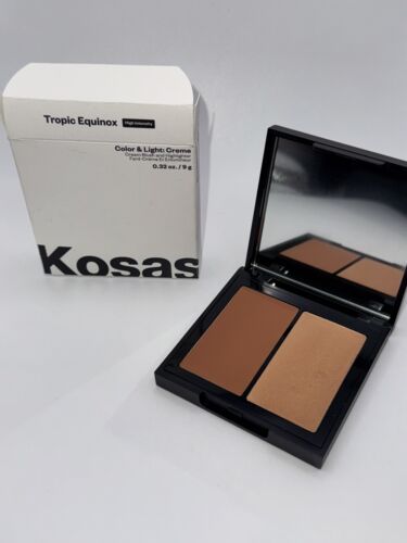 Kosas Color & Light Cream Blush & Highlighter Duo Tropic Equinox