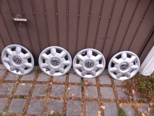 4 x Original VW 14 Zoll Radkappe 1H0601147 OLDTIMER