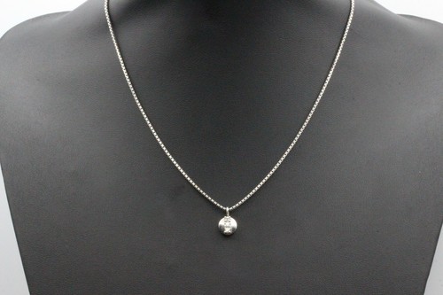 Halskette/Collier Damen 585er Weißgold mit Brillanten ca. 0,15ct. L. 440 mm - Picture 2 of 6