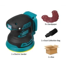 750w Dry Wall Electric Sander Handheld Vacuum Wall Polisher For Makita Battery