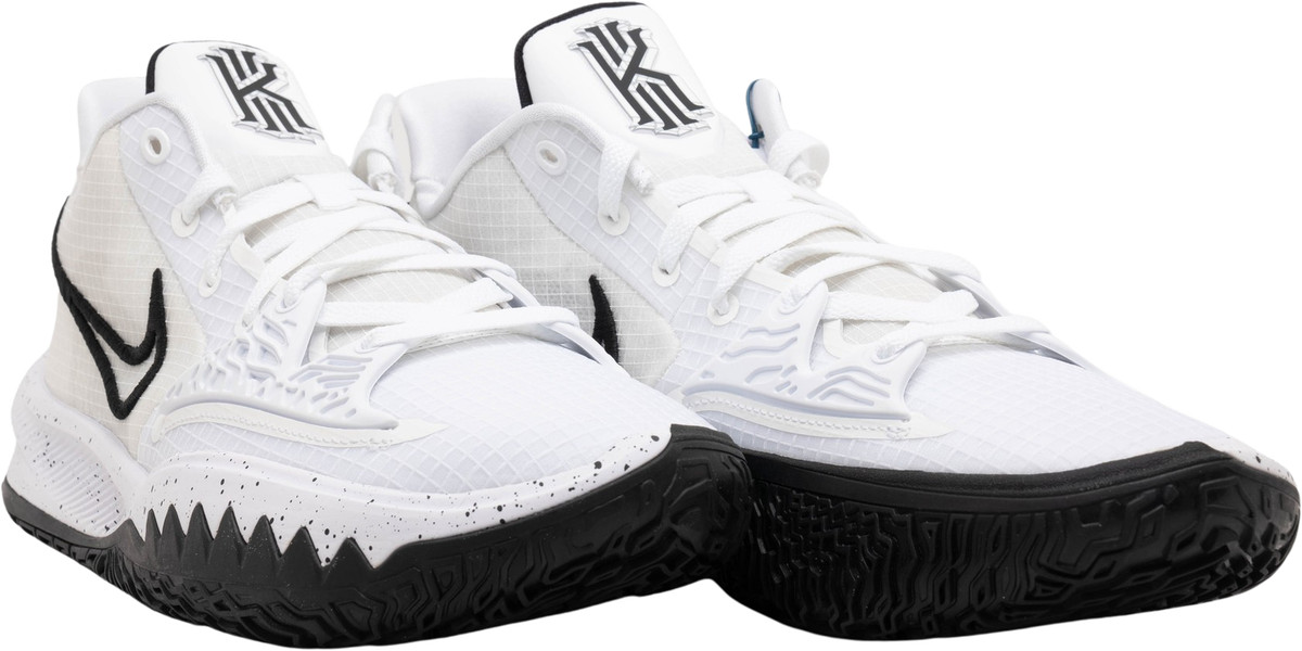 kyrie 4s white