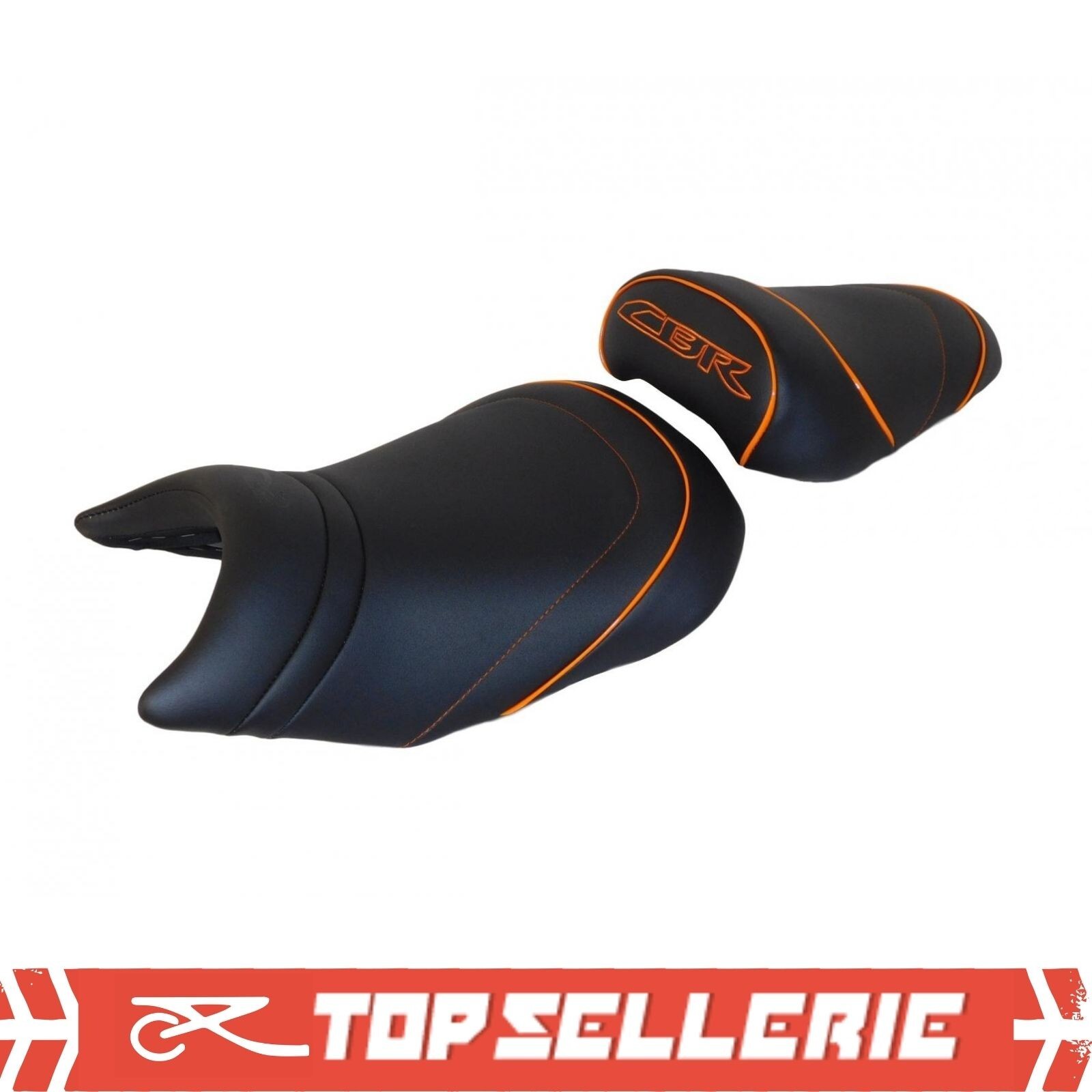 Selle confort CBR 500 R Honda pour voyage duo et longs trajets Top Sellerie
