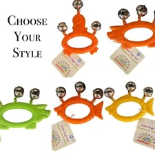 Hohner Kids Handle Animal Sleigh Bells, 1/pkg (Pick Your Style) Pig/Fish/Duck