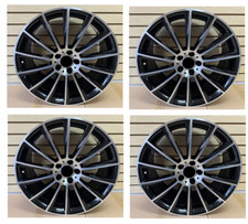 20" AMG Black MERCEDES BENZ WHEELS RIMS E CLASS E350 E500 E550 E63 S550 S63 C350