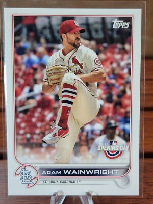2022 Topps Opening Day Baseball Adam Wainwright - St. Louis