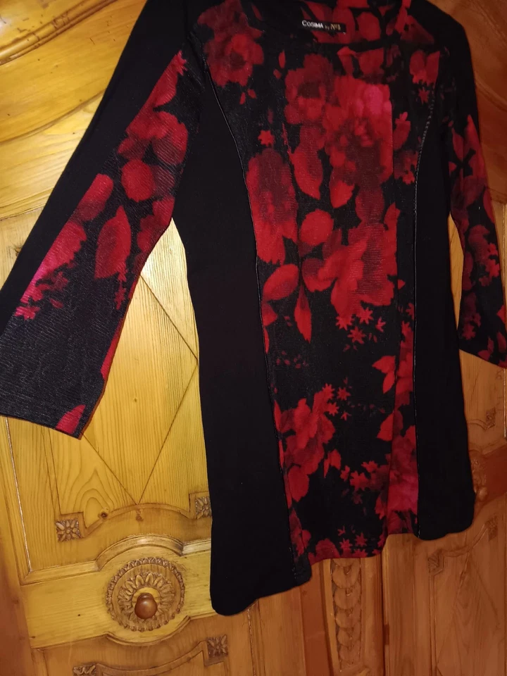 Schickes COSIMA by No1 Tunika- Kleid Gr. 42 Wie Neu  - Bild 2 von 4