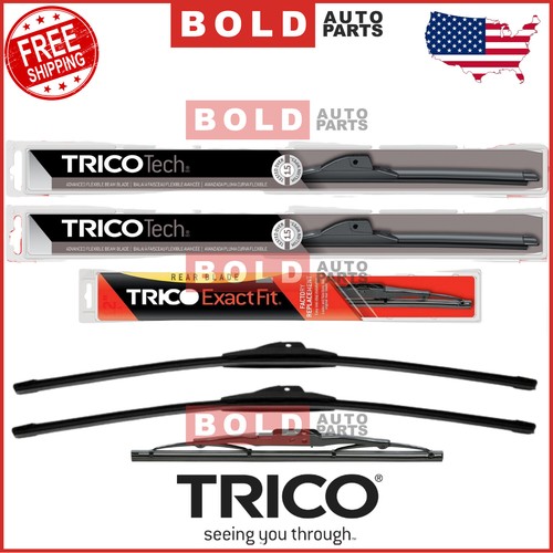 20132019 Ford Escape Wiper Blades 3Pack Front + Rear Wipers 19280x2