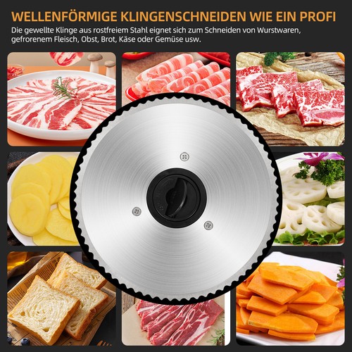 Allesschneider Brotschneider Wurstschneidemaschine Wurstschneider Käseschneider - Bild 8 von 10