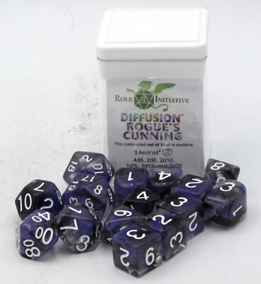 Role 4 Initiative 50529-FC Diffusion Rogue's Cunning [Arch'd4] (Set of 15 Dice)