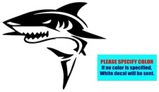 Shark 911 Vinyl decal sticker Graphic Die Cut Car Truck Window Bumper 9"
