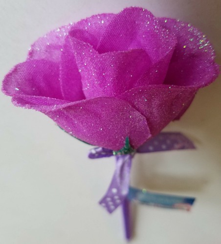 Plumas de rosa brillante firmas de boda tinta negra, selecciona: rosa, púrpura o rojo - Imagen 6 de 8