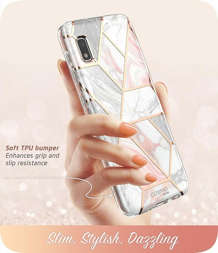 Elegante funda protectora con pantalla para Samsung Galaxy A10e i-Blason Cosmo - Imagen 3 de 7