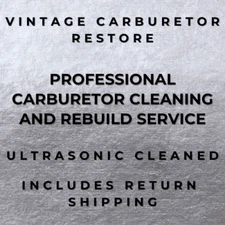 Professional Carburetor Rebuild Service HONDA KAWASAKI YAMAHA SUZUKI BENELLI