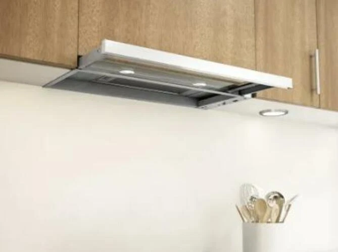 Zephyr ZPI-E24AW290 24 Inch Under Cabinet Range Hood, White Trim with Glass - Image 3 of 4