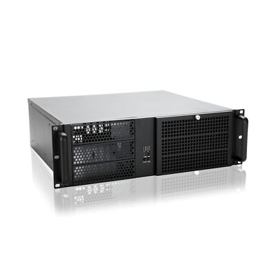 RackChoice 3u Rackmount Server Chassis ATX/MATX with 3x5.25 Support PS2 PSU w...