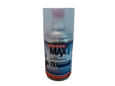 1 Spraydose 2K Klarlack glänzend Spray Max Autolack Lack 250ml Rapid Lackspray