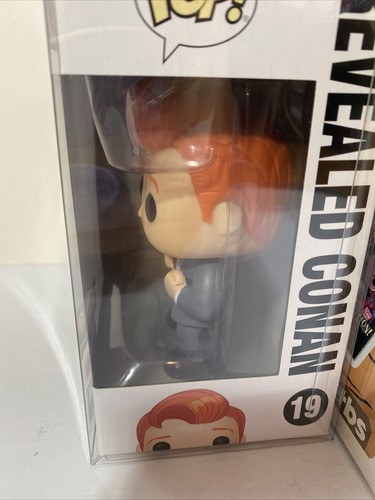 Funko Pop! Super CONAN O’BRIEN #19 + (M) Tees TBS Gamestop Limited Edition - Picture 7 of 11