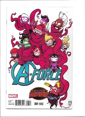 A-Force 1 Skottie Young Variant 2015 Marvel Comics