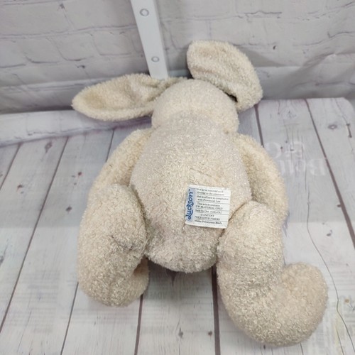 Vintage LUCKSON Rabbit 15" Plush Cream Bunny 1982 Rare - Picture 7 of 8