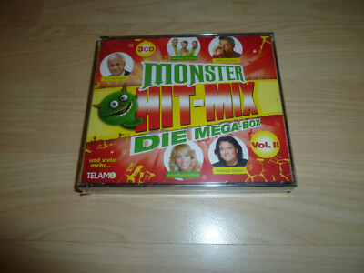 3 CDs Box - Monster Hit-Mix - Die Mega Box Vol. II - Schlager - Neu OVP