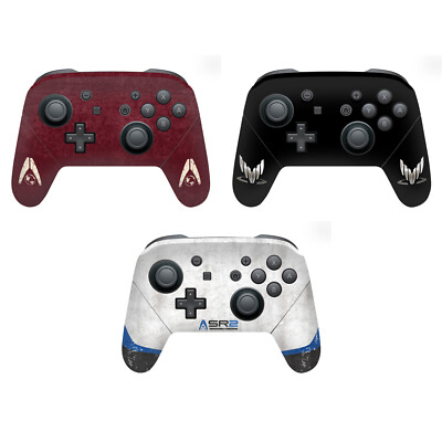 EA BIOWARE MASS EFFECT 3 BADGES LOGOS VINYL SKIN NINTENDO SWITCH PRO ...