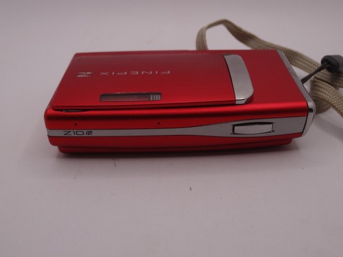 FUJIFILM Finepix Z10fd Compact Digital Camera 7.5MP Red - Picture 5 of 10