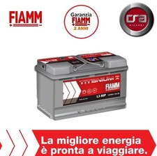 BATTERIA AUTO FIAMM L380P 80 Ah 730A 12V MERCEDES CLASSE A (W168) A 160 75KW