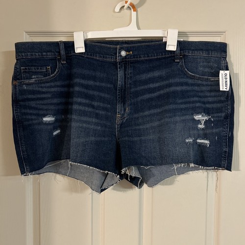 HUDSON Women's Zoeey High Rise Cut Off Boyfriend Jean Shorts - Distressed Denim Shorts, Relaxed Fit