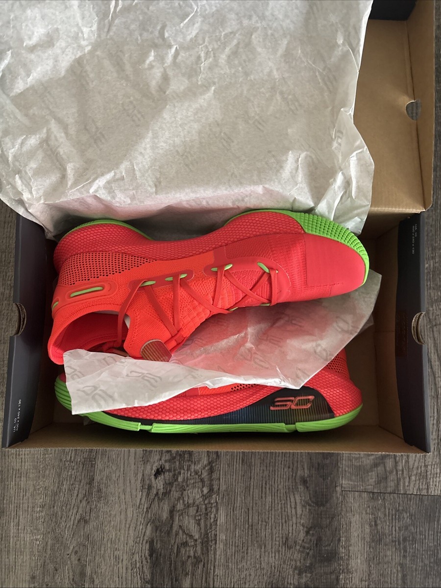 Under Armour US Steph Curry SC Red Orange Roaracle Shoes Men's