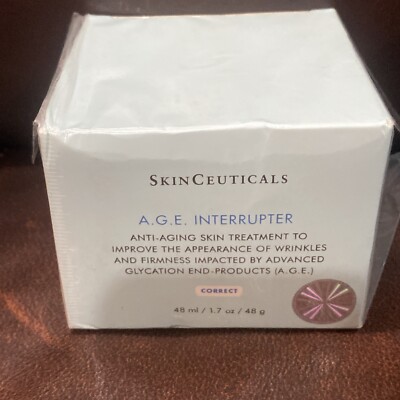 SKINCEUTICALS ~ AGE INTERRUPTER FACE CREAM ~ FULLSIZE 1.7 OUNCES