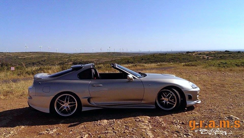 Toyota Supra MKIV Ridox RDX стиль стекловолокно низкий уровень кромки спойлер обвес v9 - Изображение 3 из 4