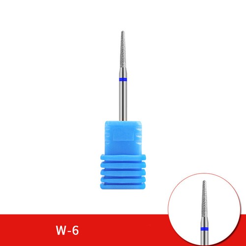 Nail Drill Bits Diamond Milling Cutter Rotary Burr Files Cuticle Manicure Tools⇓ - Picture 15 of 30