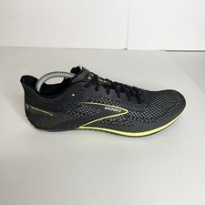 Brooks ELMN8 6 Unisex Running Shoes Men  s Size 9.5D Spikes Black 1000401D013