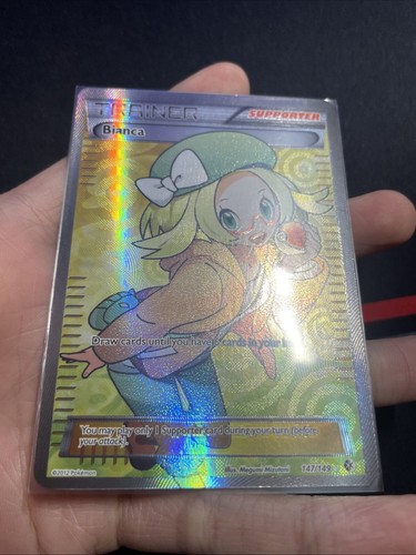Pokemon Card - Bianca Full Art 147/149 Ultra Rare - BW Boundaries Crossed - LP - Picture 4 of 8