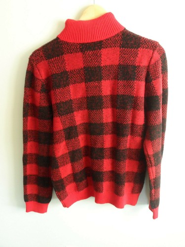 Polo Ralph Lauren Boys Classic Plaid Red/Blk Pullover Sweater NWT - Large or XL - Picture 7 of 8