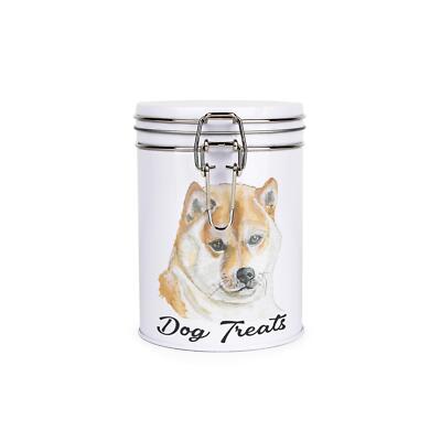 Shiba Inu Hundeleckerli Kanister - Neuheit Hund Thema Aufbewahrung Geschenk Dose