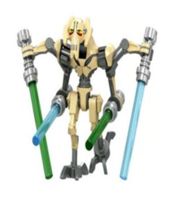 lego star wars general grievous minifigure