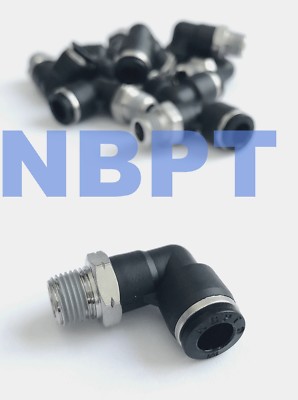 One Touch Push to connect fitting Male Elbow PL04-R1/8,NBPT 10
