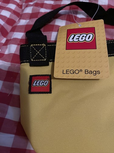 LEGO Trick or Treat Halloween Cubo Bolso Amarillo Bolso Esqueleto Cráneo ¡NUEVO! - Imagen 3 de 5