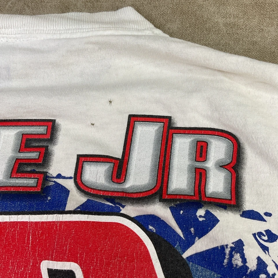 Camiseta De Colección Chase Dale Jr 88 Nascar Mountain Dew Guardia Nacional Y2K Hombres XL Foto 4 de 4