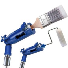 Paint Brush Holder Tool Extender Adaptor Adjustable Angles For Extension Poles