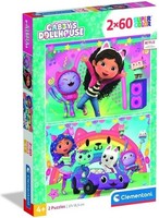 Gadget - Clementoni Pzl 2X60 Pz - Gaby's Dollhouse -D- Clementoni