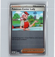 Center Lady 123/132 Pokemon TCG Mega Evolution HOLO